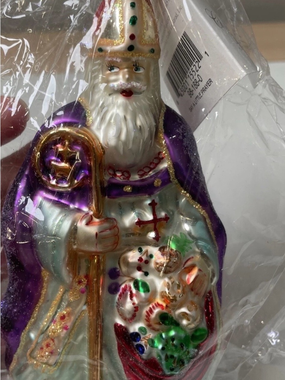 Christopher Radko "The Bishop" Ornament.